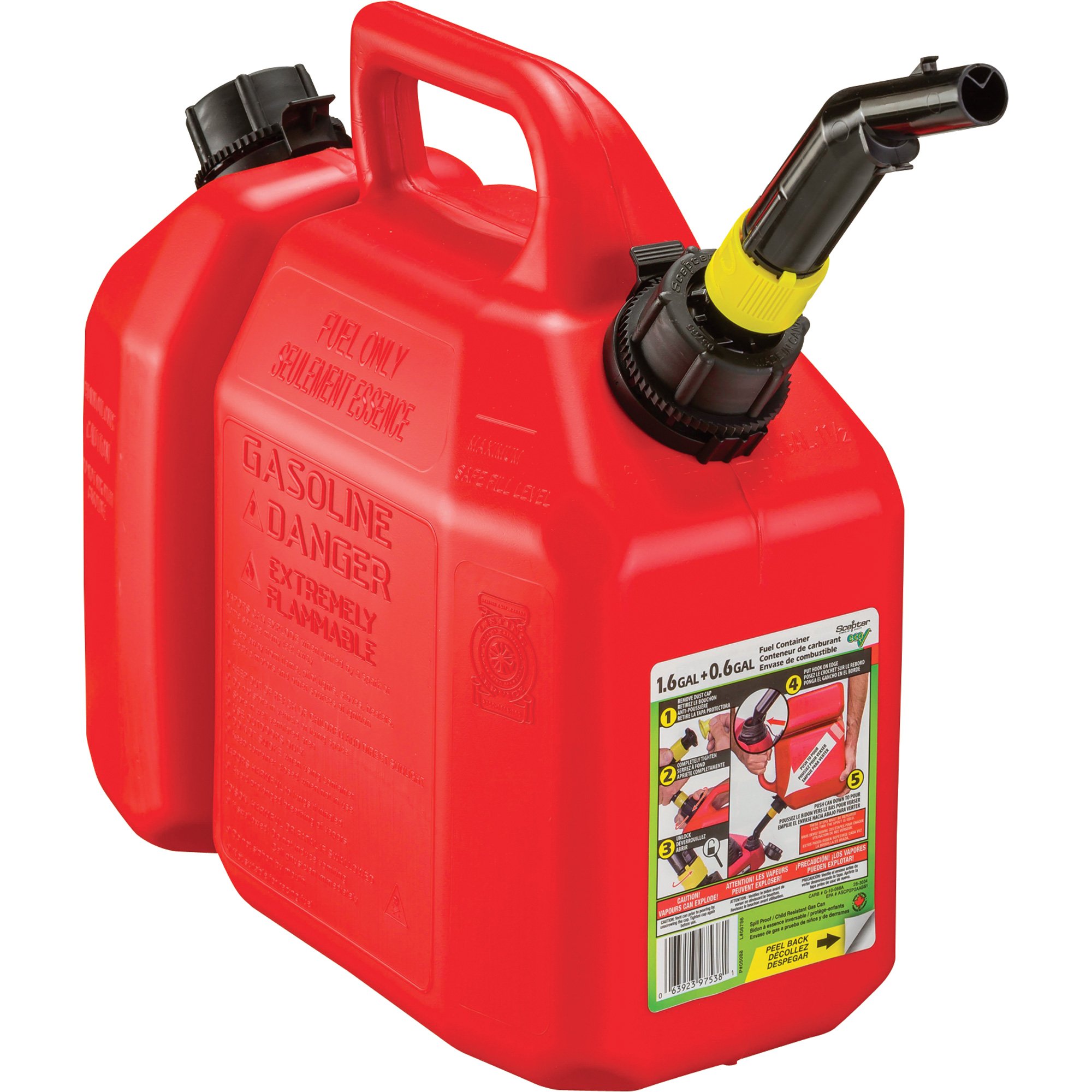 Scepter Gas/Oil Can, Model# 05088